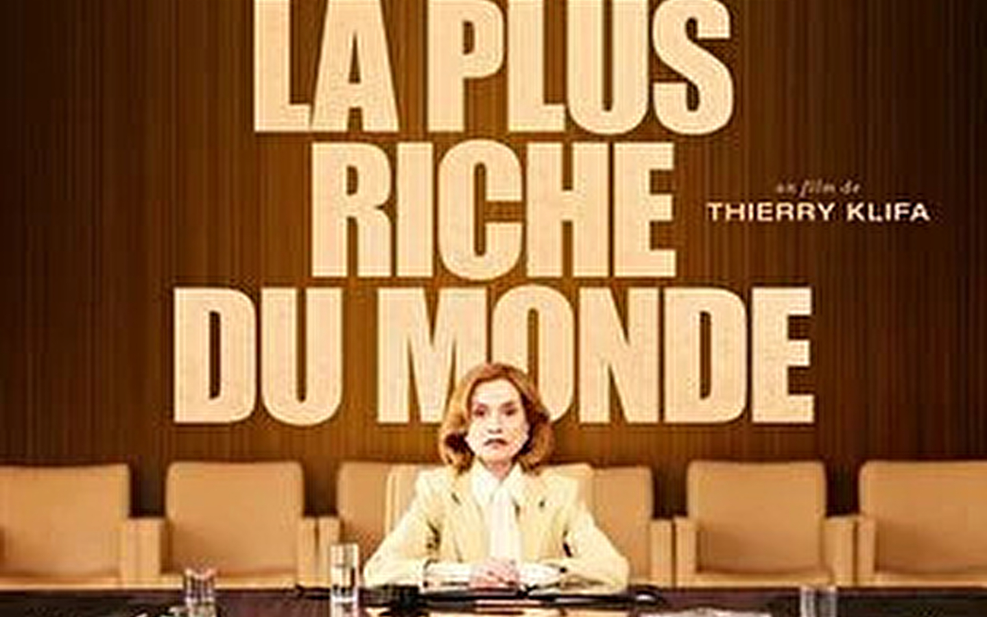 Séance de cinéma 'La femme la plus riche du monde'