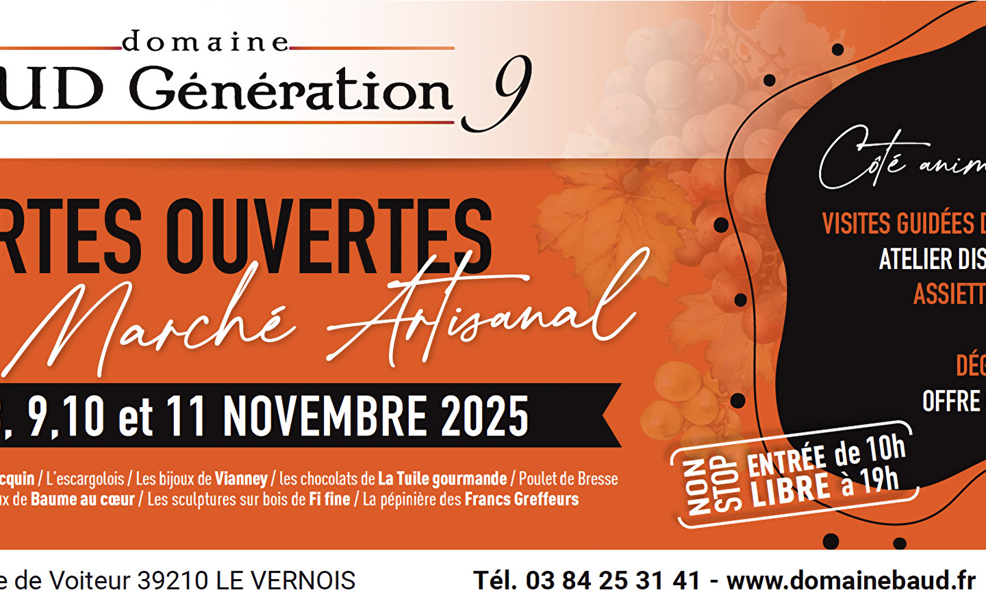 Domaine Baud Open Days - Génération 9