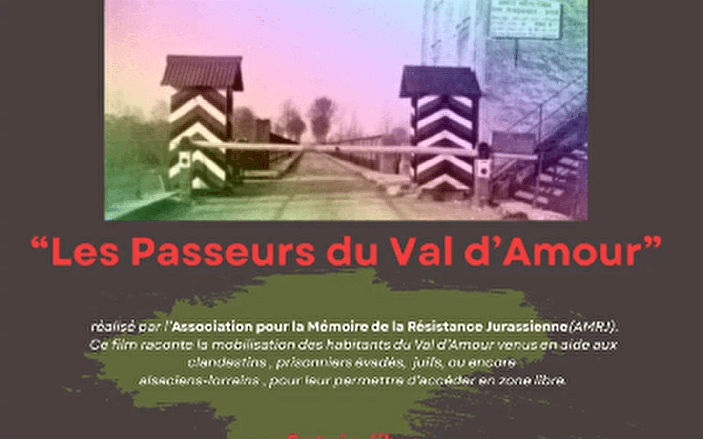 Screening of the documentary 'Les Passeurs du Val d'Amour