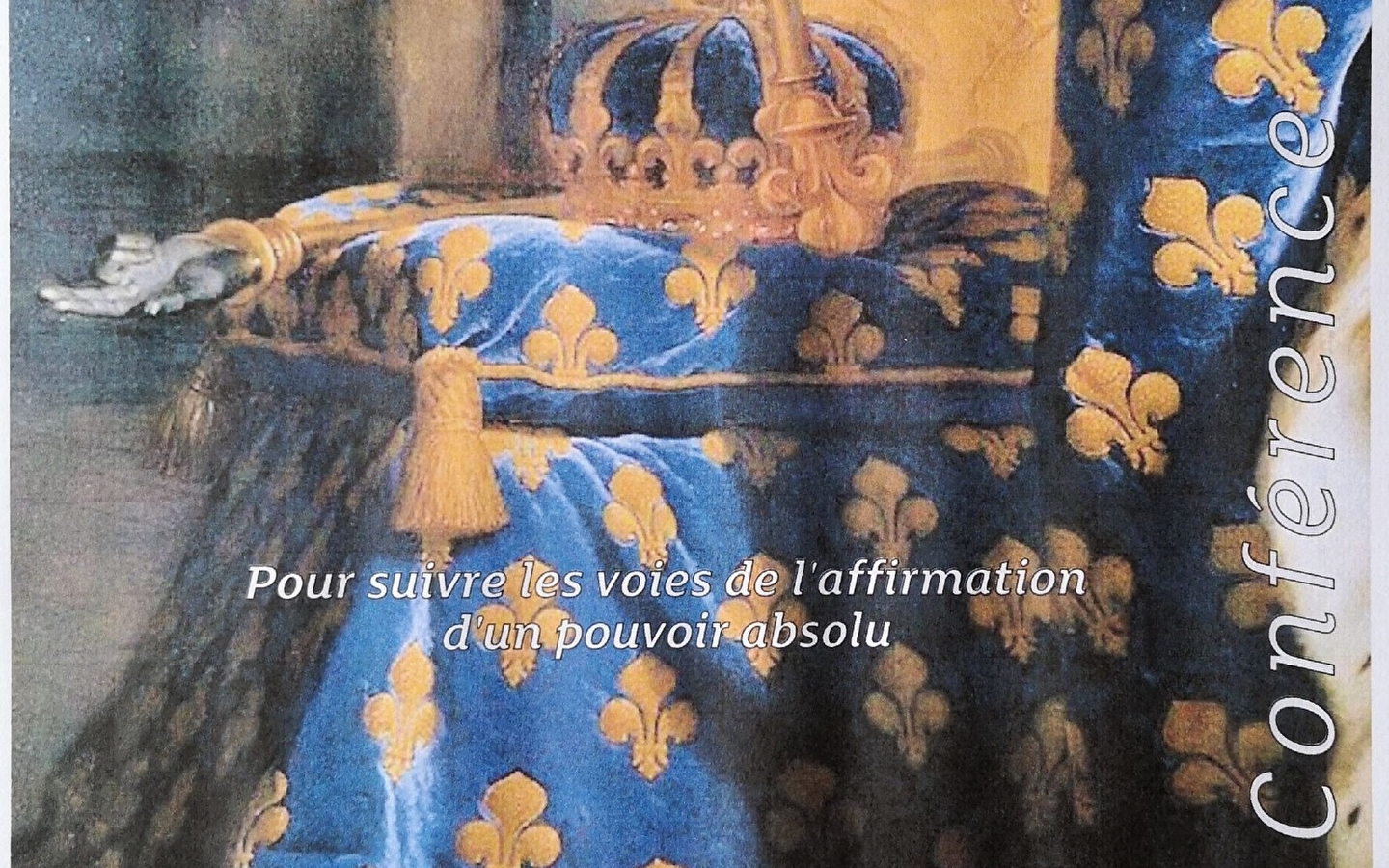 Conférence de l'UIAB : 'La monarchie absolue en France'