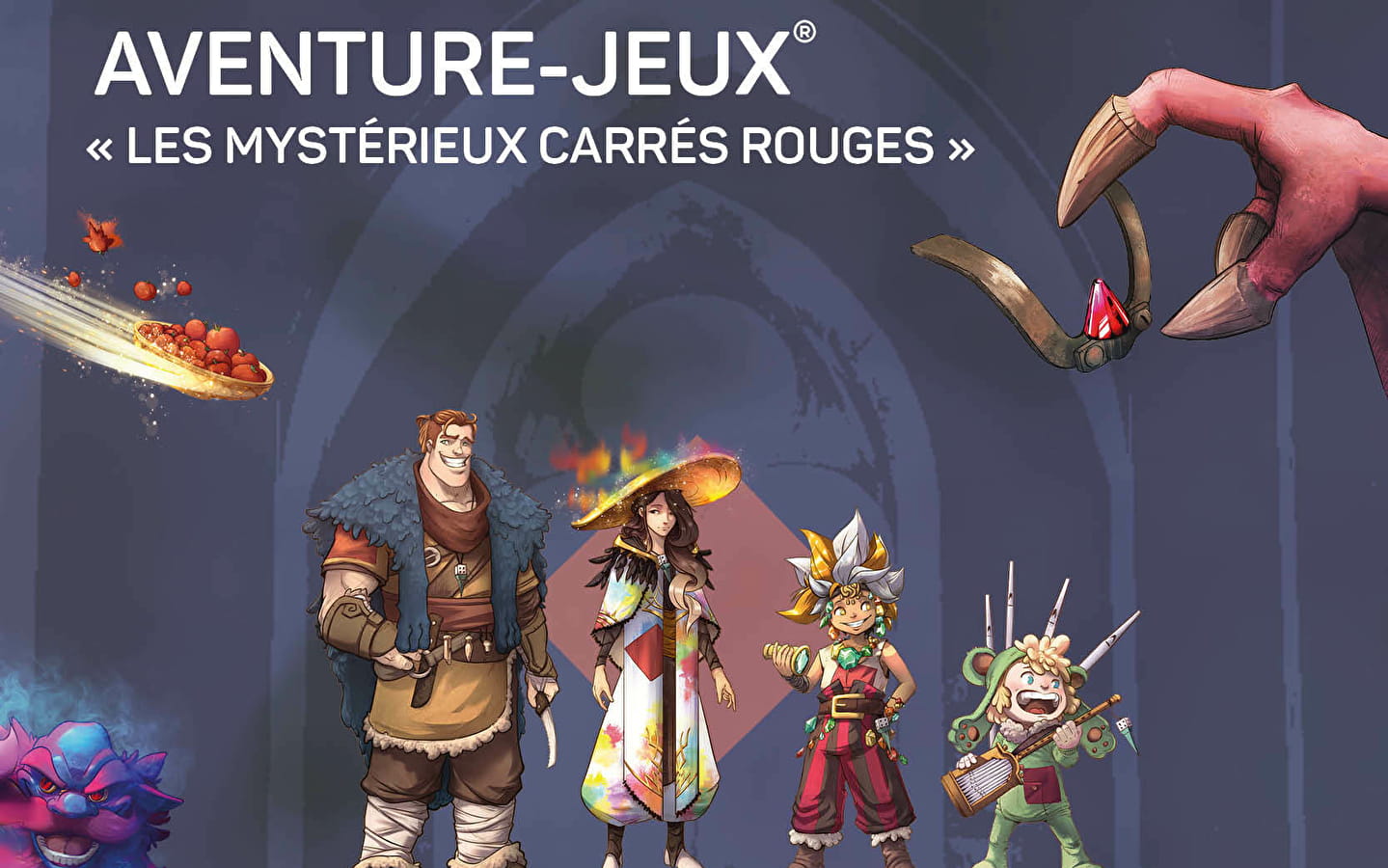 Aventure Jeux® – Les Mystérieux Carrés Rouges 
