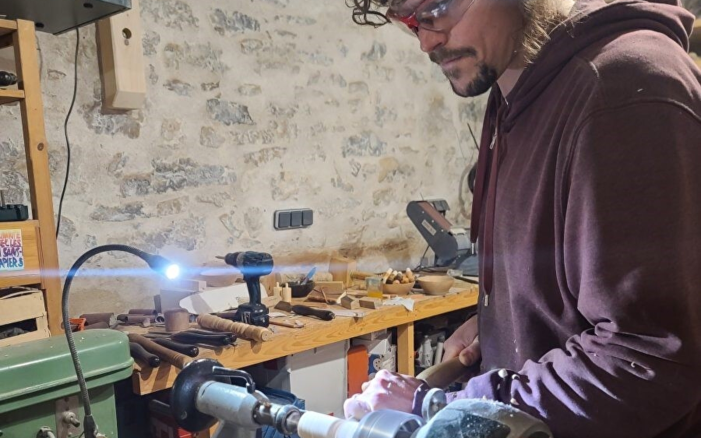 Woodturning demonstration