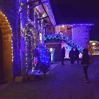 Christmas lights in Vercia