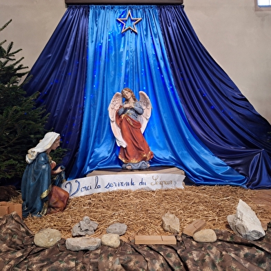 La crèche à l'Eglise Saint Léger d'Oyonnax