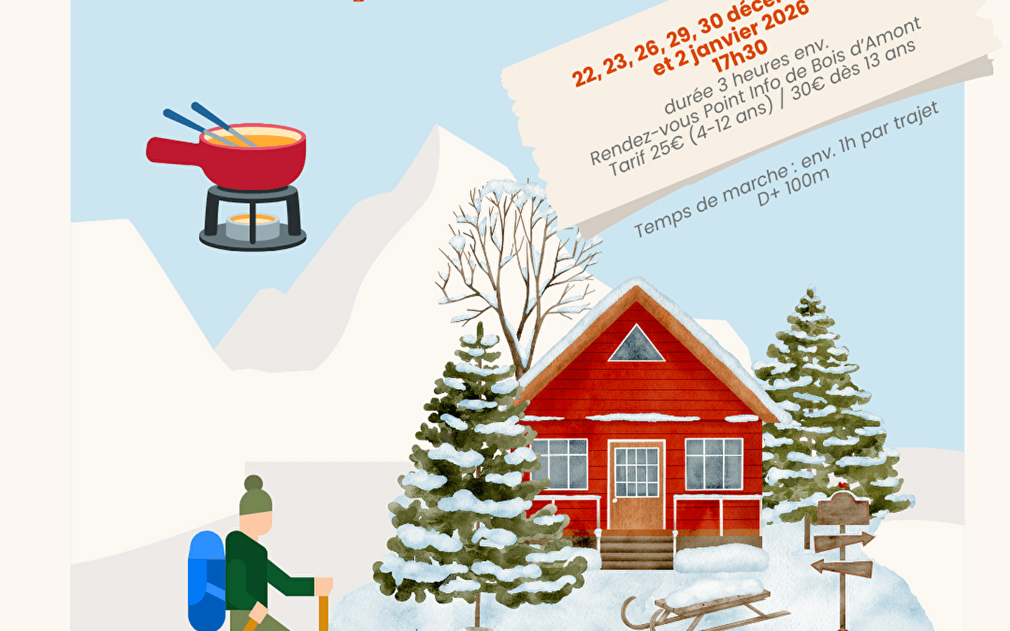 Rando Fondue - Trapper style