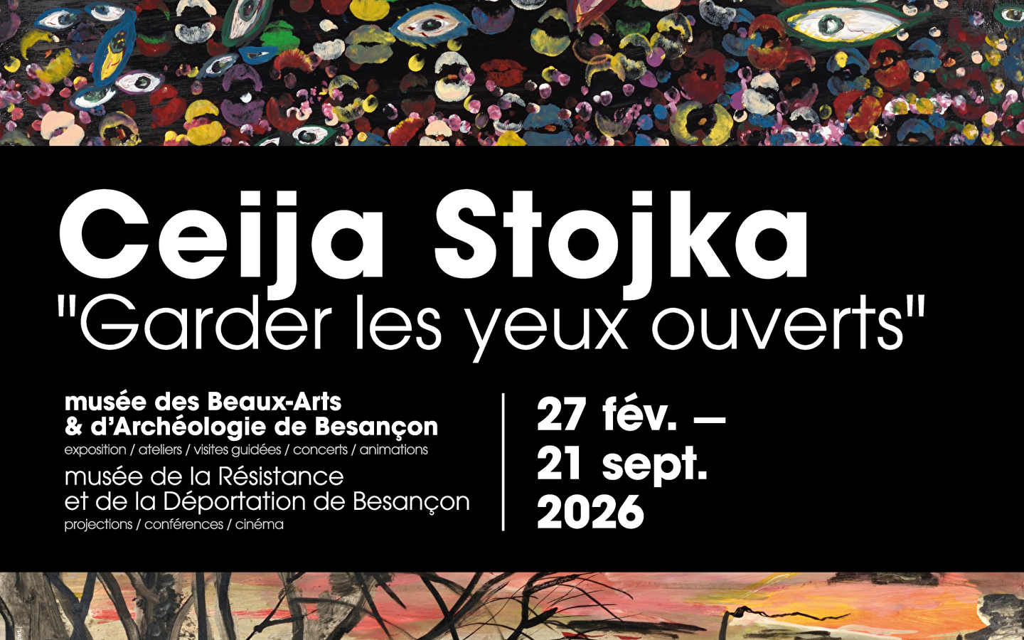 Exhibition 'Ceija Stojka. Keeping your eyes open' exhibition