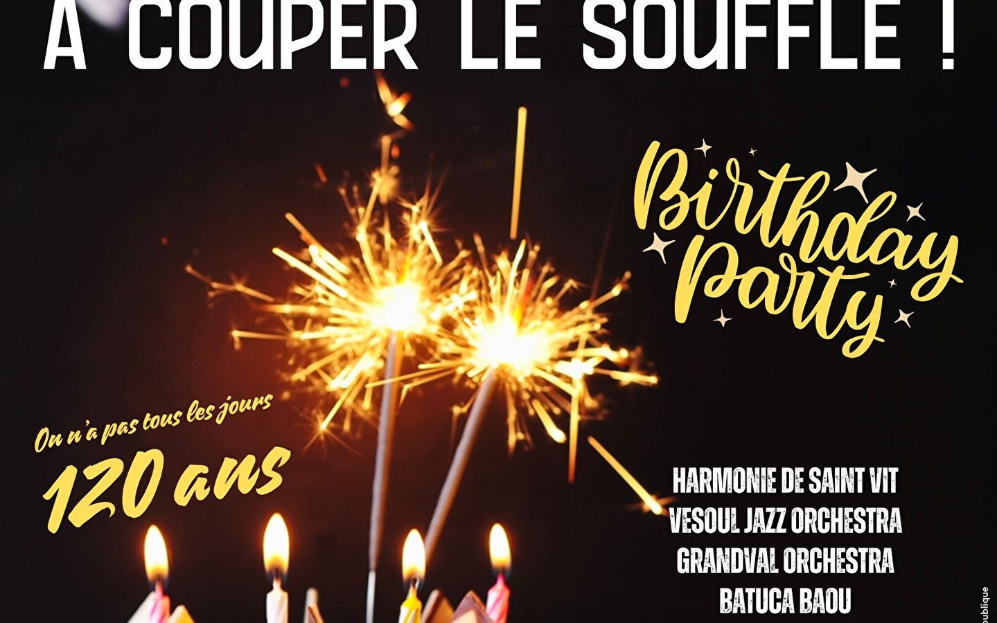 The breathtaking Orchestre d'Harmonie des Chaprais in Besançon is celebrating its 120th anniversary.