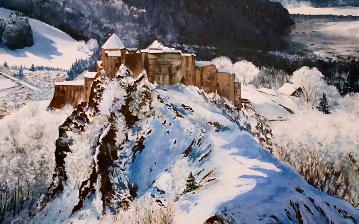At a glance - Paintings by Edmée Grattard Isblé