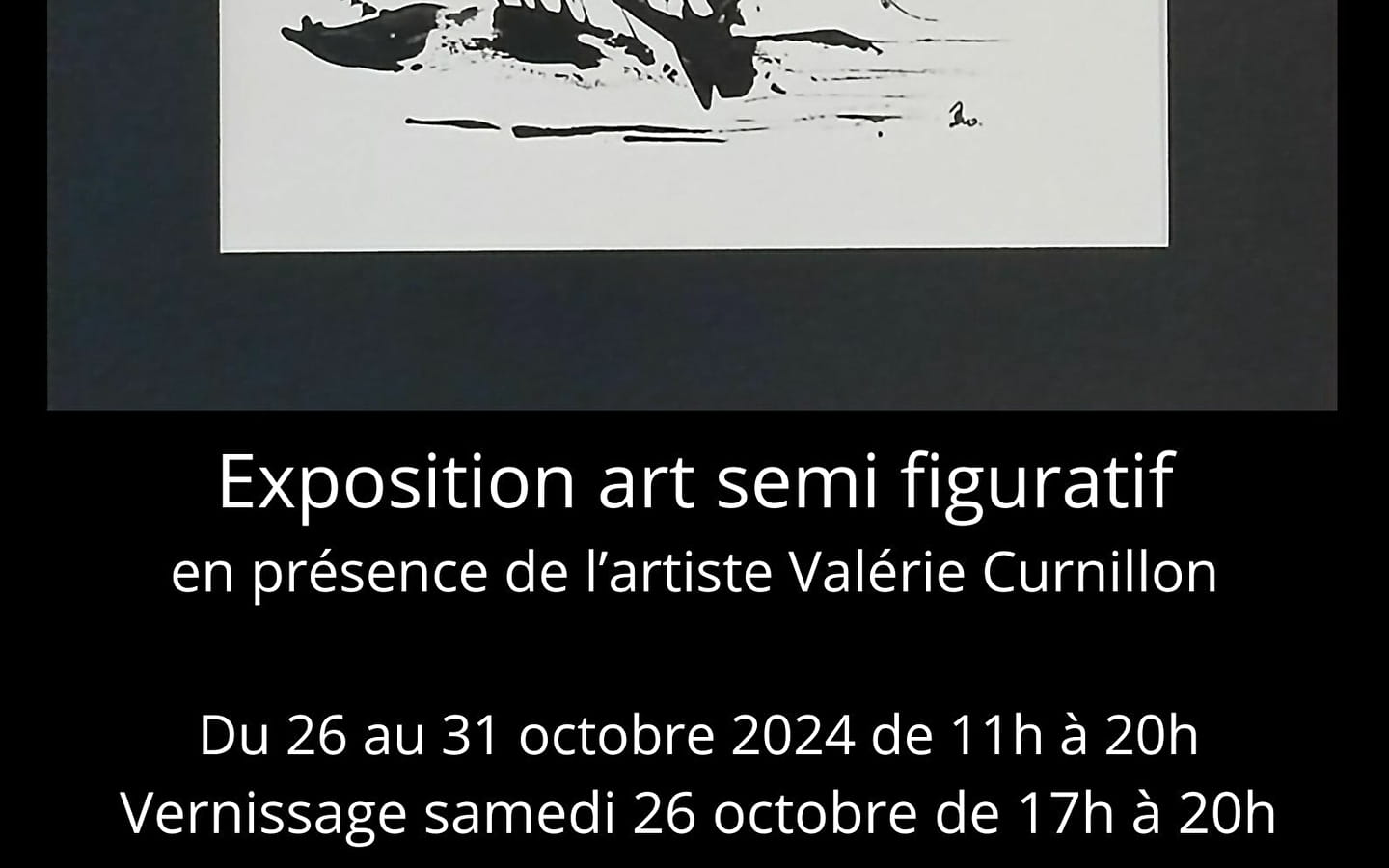 Exposition art semi figuratif Valérie Curnillon