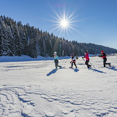 First snow holiday at Les Rousses ski resort