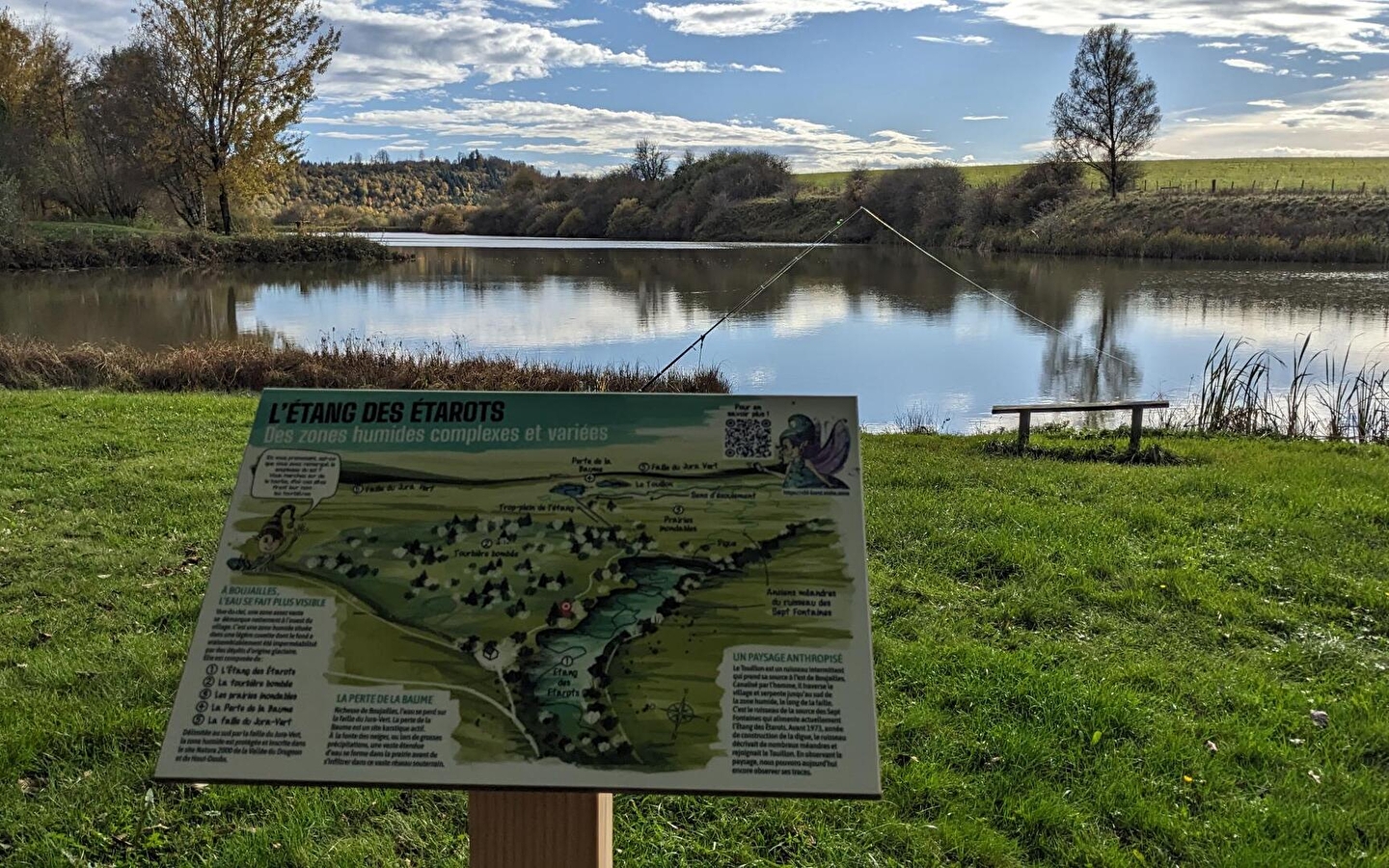 Boujailles along the water: a journey through nature and mystery
