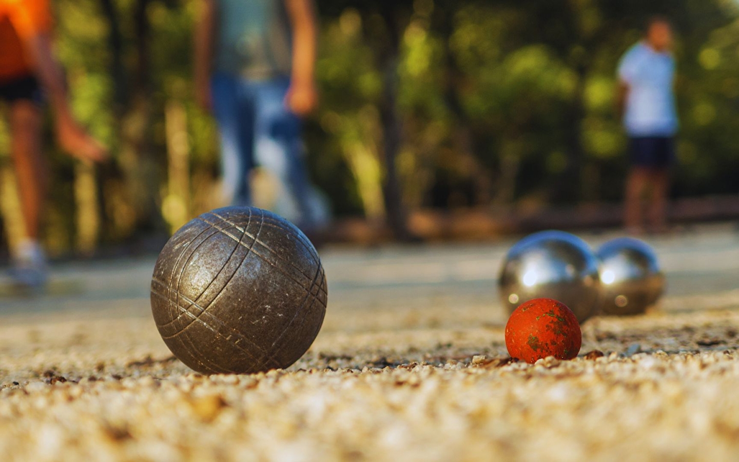Concours de pétanque
