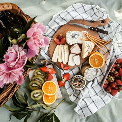 Gourmet farmers' market