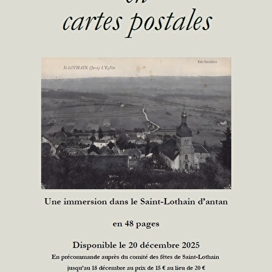Saint-Lothain in postcards