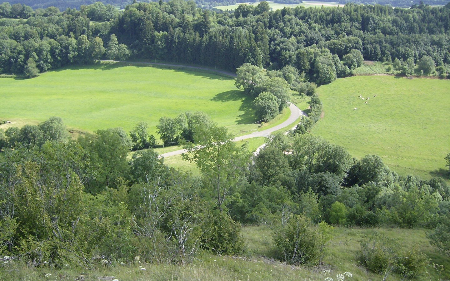 The Montmahoux viewpoint