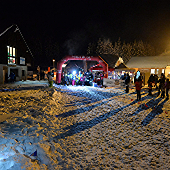 Trail nocturne du Haut-Bugey - PLATEAU D'HAUTEVILLE