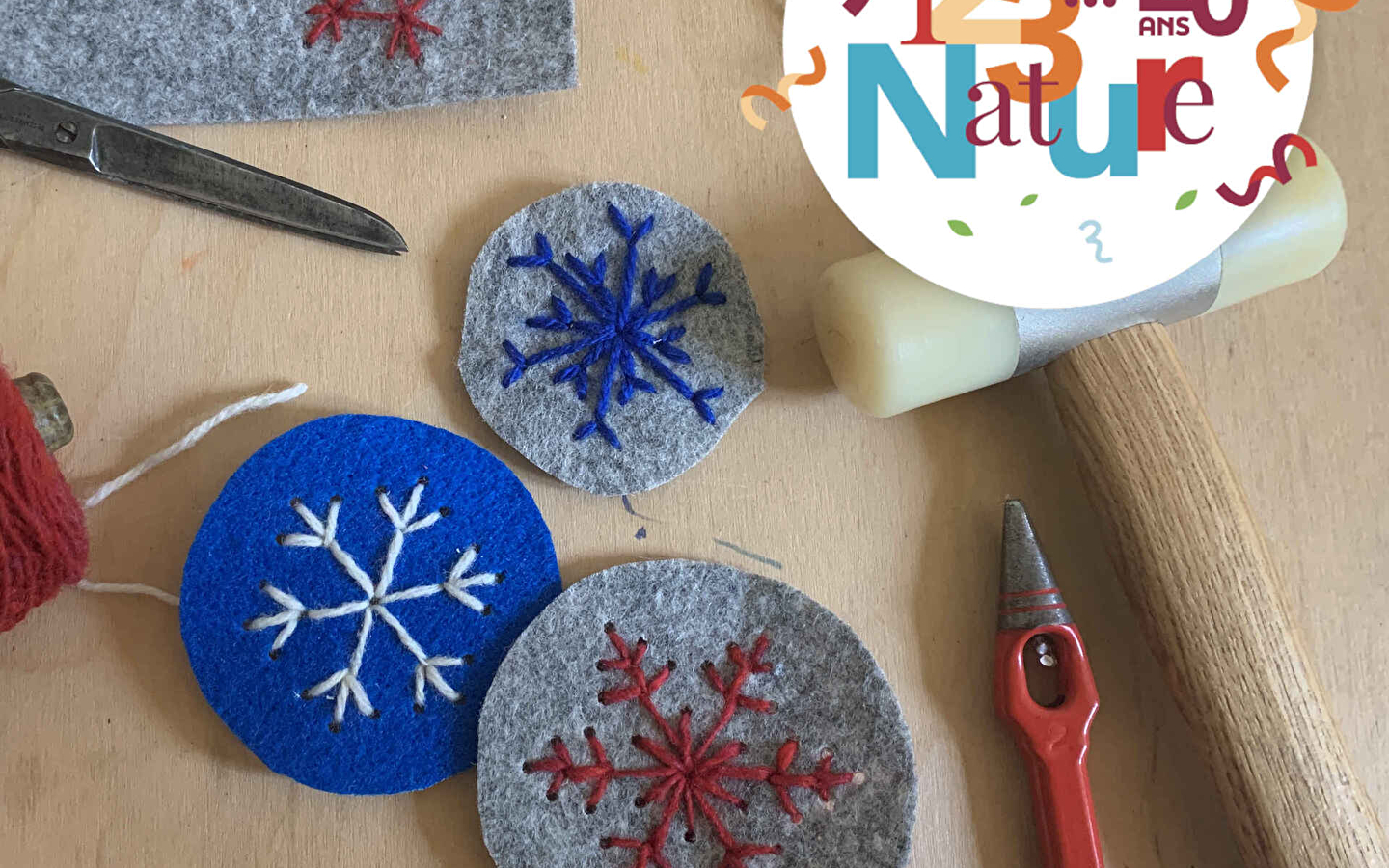 123 NATURE zero waste WORKSHOP: Christmas decorations