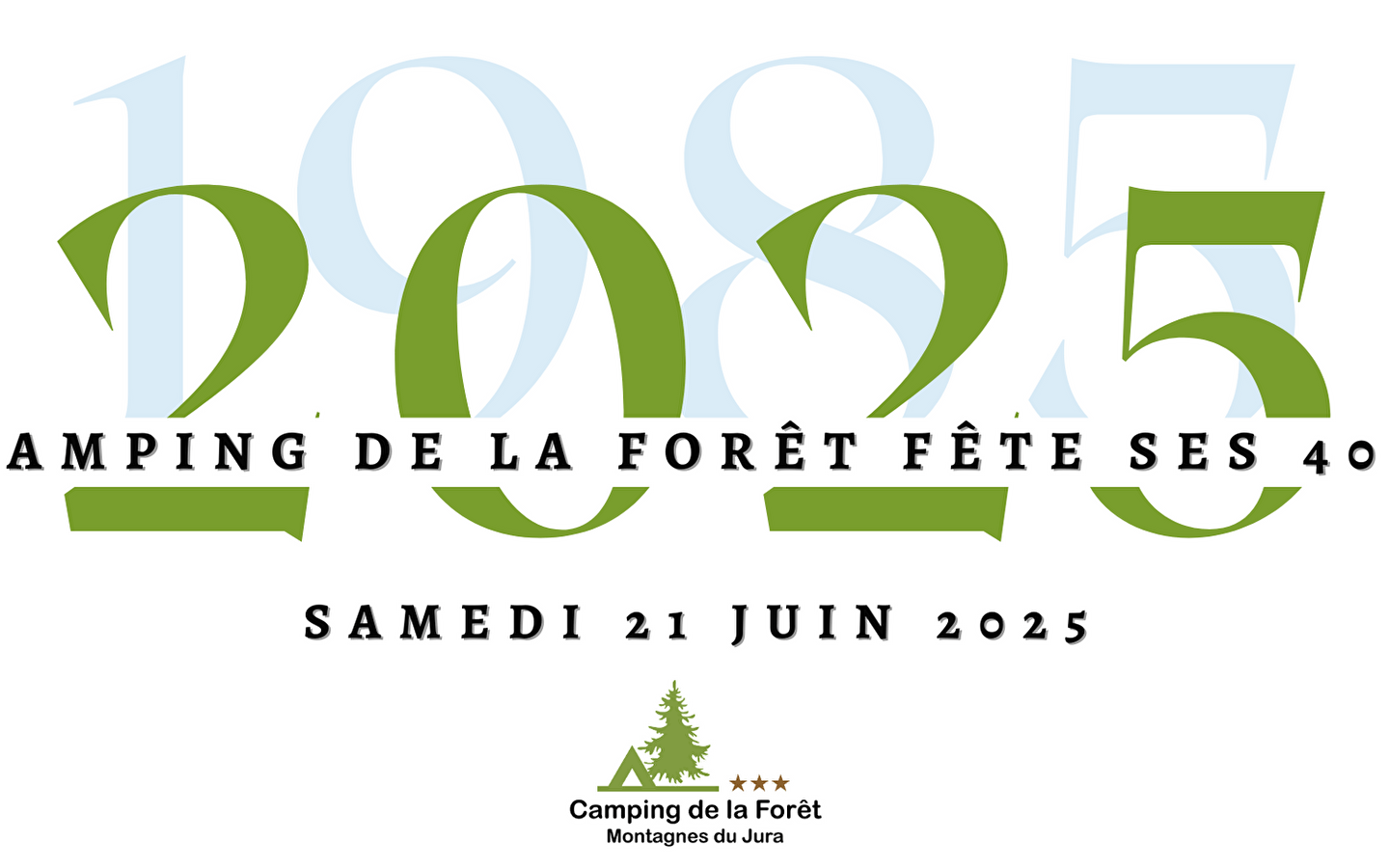 40th anniversary of Camping de la Forêt - Fête de la musique