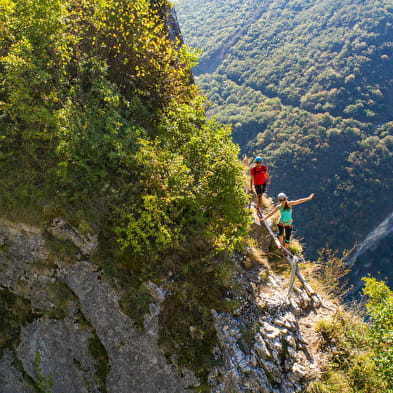 Via ferrata avec Valserine outdoor