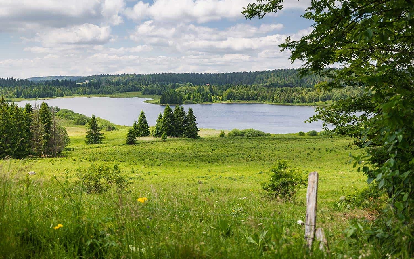 Direct access to the lakes