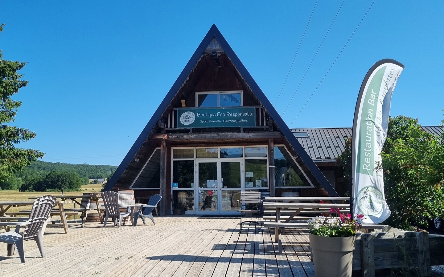Ain's Temps Loisirs : petite restauration aux Plans d'Hotonnes