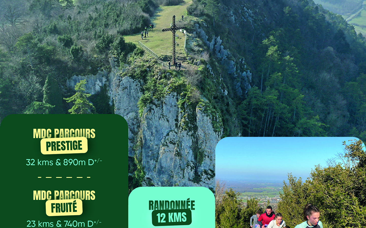 The Trail de la Maison du Comté