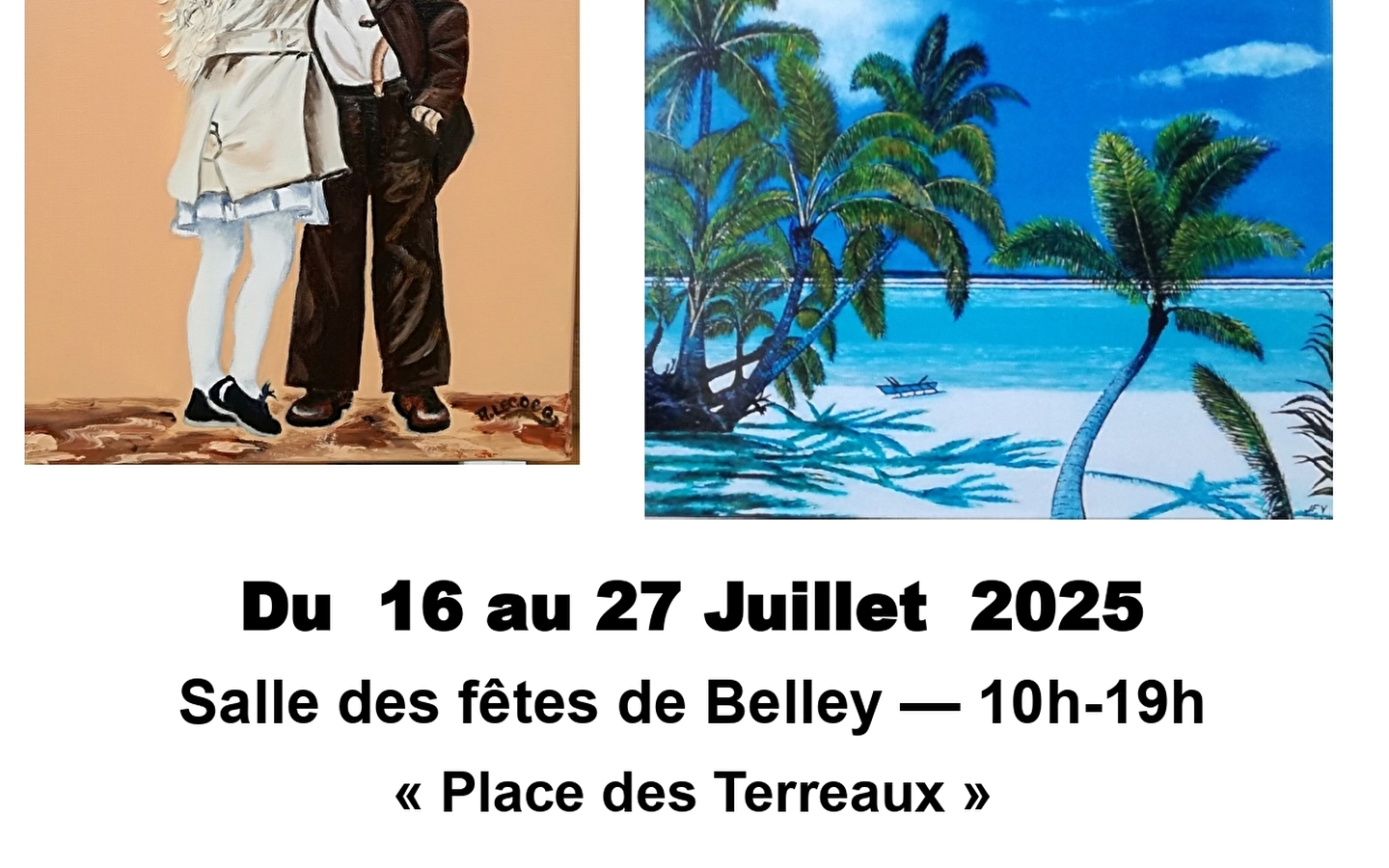 Exposition peintures de Annie Lecocq et Jean-François Vagnon