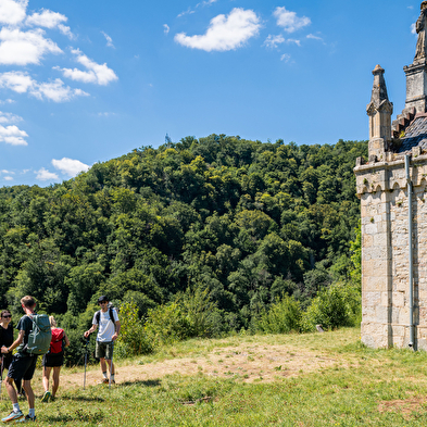 Val de Cusance (via the Saint-Erminfroi cross) 
