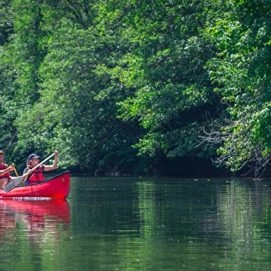 Canoeing on the Loue